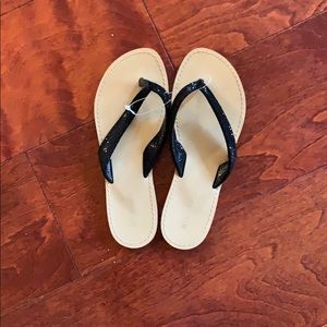 Nine West flip flops